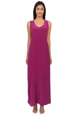 Toupy Maxi Dress In Magenta