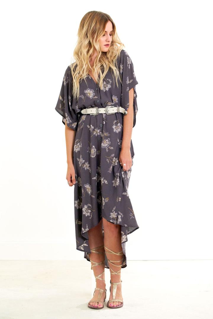 Saltwater Luxe - Festival Kimono Paisley Bloom