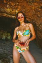 Lolli Swimwear - Candy Top In Blooms