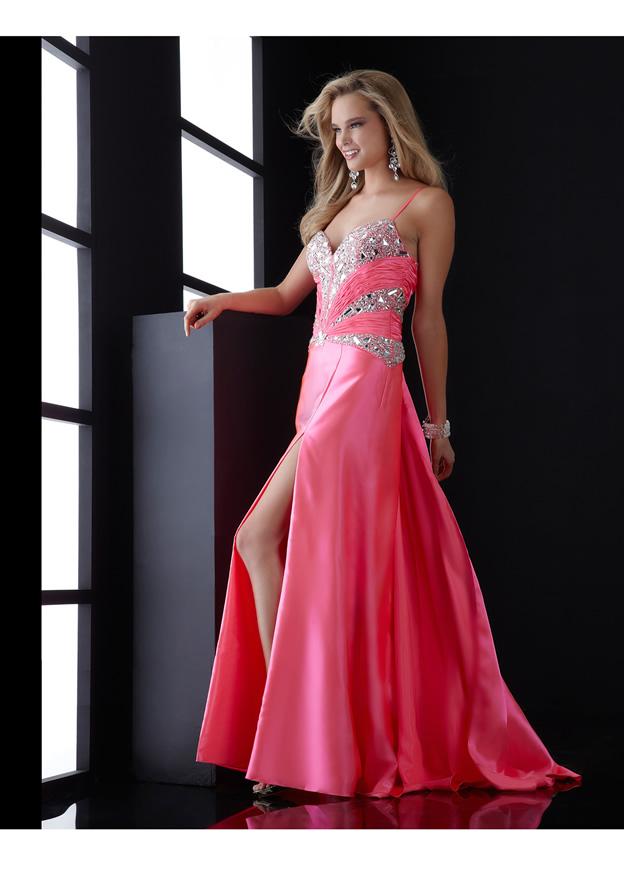 Jasz Couture - 4511 Dress In Hot Pink