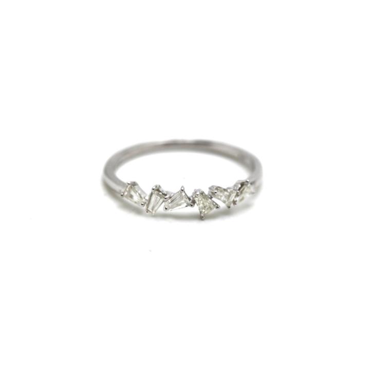 Tresor Collection - Diamond Baguette Ring In 18k Wg