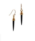 Lori Kaplan Jewelry - Onyx Smooth Drop Earrings
