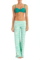 Helen Jon - Fold Over Beach Pant - Tulum Emerald