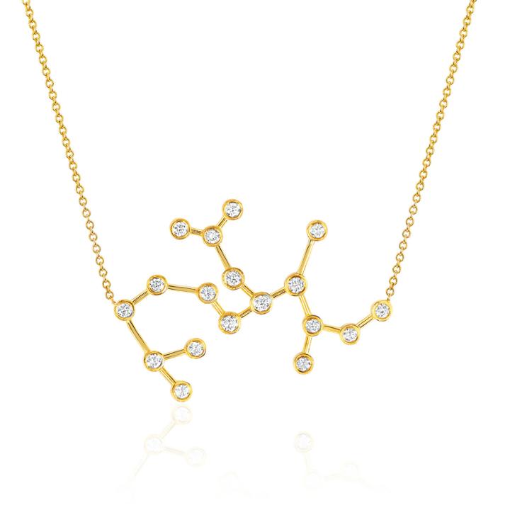 Logan Hollowell - New! Sagittarius Diamond Constellation Necklace