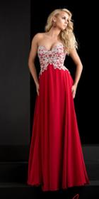 Jasz Couture - 5737 Dress In Red