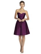 Alfred Sung - D542 Bridesmaid Dress In Italian Plum