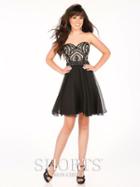 Shorts By Mon Cheri - Mcs11619 Dress
