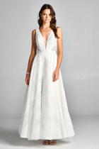 Aspeed - L1892 Floral Lace Applique Wedding Dress