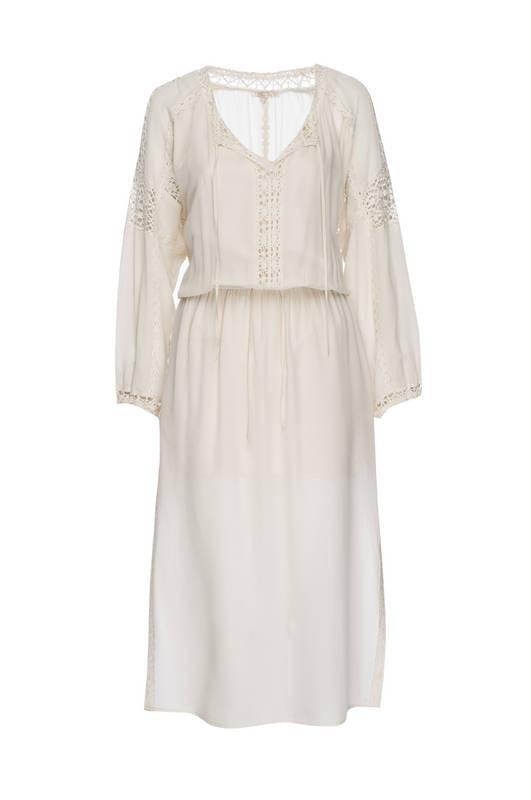 Gold Hawk - Janice Lace Kaftan