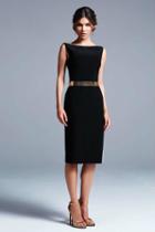 Ieena For Mac Duggal - 25014 Cap Dress In Black
