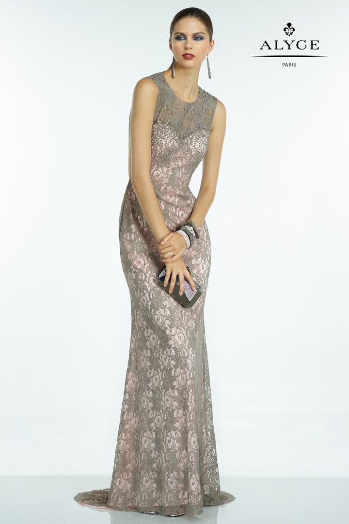 Alyce Paris B'dazzle - 35790 Dress In Stone Pink
