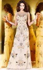 Shail K - Stunning Illusion Tulle Gown With Intricate Embellishments 1121