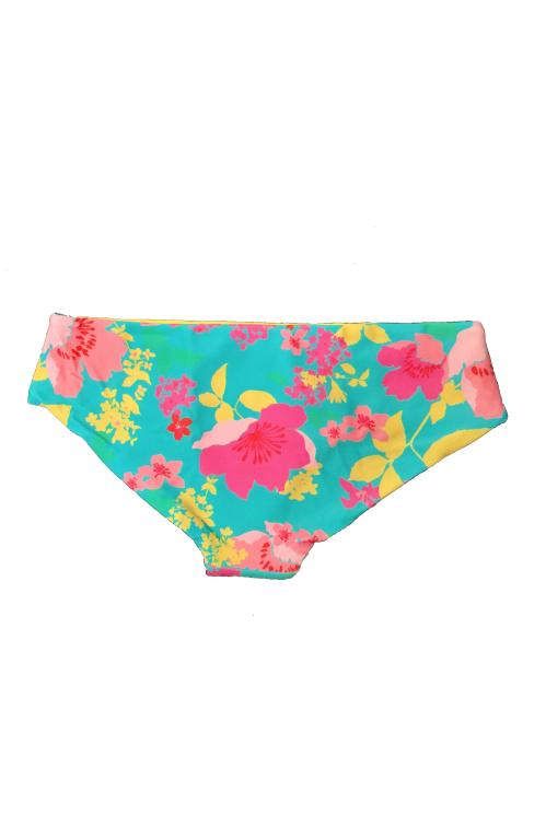 Lolli Swimwear - Full Moon Bottom In Blossom/goldie
