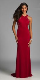 Lara Dresses - 42602 In Dark Red