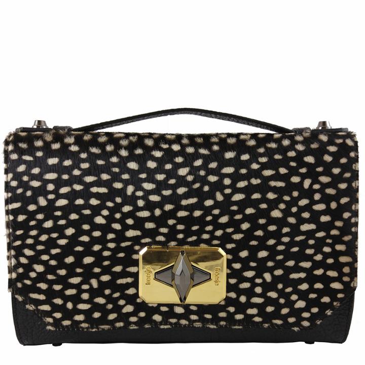 Treesje - Harlow Hair Calf Black & White / Black & White