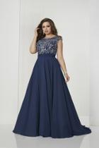 Tiffany Homecoming - 16319 Rhinestone Embellished A-line Gown