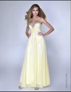Nina Canacci - 4051 Dress In Lemon