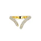Logan Hollowell - Diamond Tusk Wrap Ring