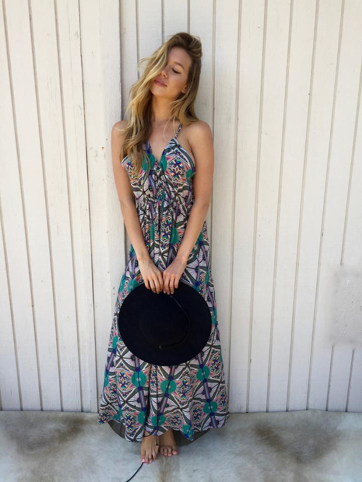 Tysa - Capri Dress In Purple Rain