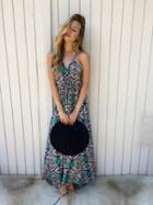 Tysa - Capri Dress In Purple Rain