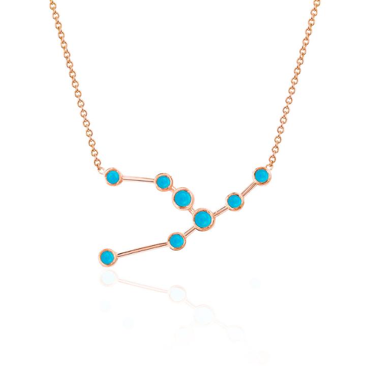 Logan Hollowell - New! Taurus Turquoise Constellation Necklace