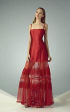 Beside Couture - Bc1206 Lace Square A-line Dress