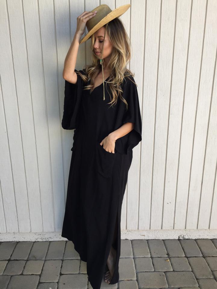 Tysa - River Nymph Dress In Black