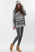 Goddis - Jayko Hooded Pullover In Black Forest