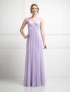 Cinderella Divine - Strapless Crisscrossed Bodice A-line Gown