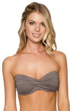 Swim Systems - Heart Breaker Bandeau Bikini Top C623pebb