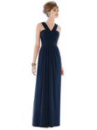 Alfred Sung - D678 Bridesmaid Dress In Midnight