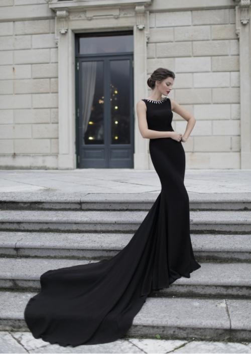Tarik Ediz - Sleeveless Long Gown 92805