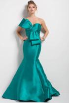 Jovani - 51662 Bow Accented Mermaid Dress