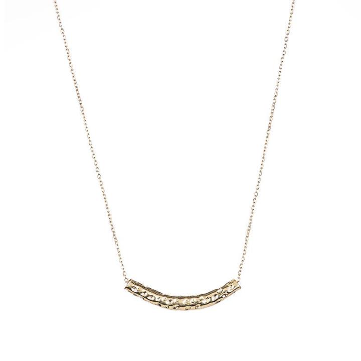 Ashley Schenkein Jewelry - Telluride Hammered Tube Necklaceãœâ¢ã¥ãš