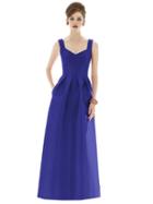 Alfred Sung - D659 Bridesmaid Dress In Electric Blue