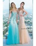 Alyce Paris - 6390 Prom Dress In Turquoise Nude