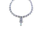 Tresor Collection - Aquamarine And Tanzanite Necklace In 18k Wg