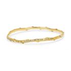 Logan Hollowell - New! Pave Diamond Rose Thorn Bangle