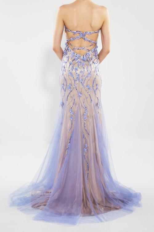Alyce Paris - 2403 Dress In Periwinkle Nude