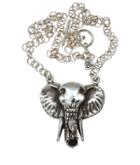 Femme Metale Jewelry - Pierced Elephant Necklace