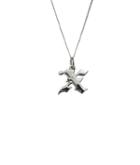 Femme Metale Jewelry - Love Letter X Charm Necklace