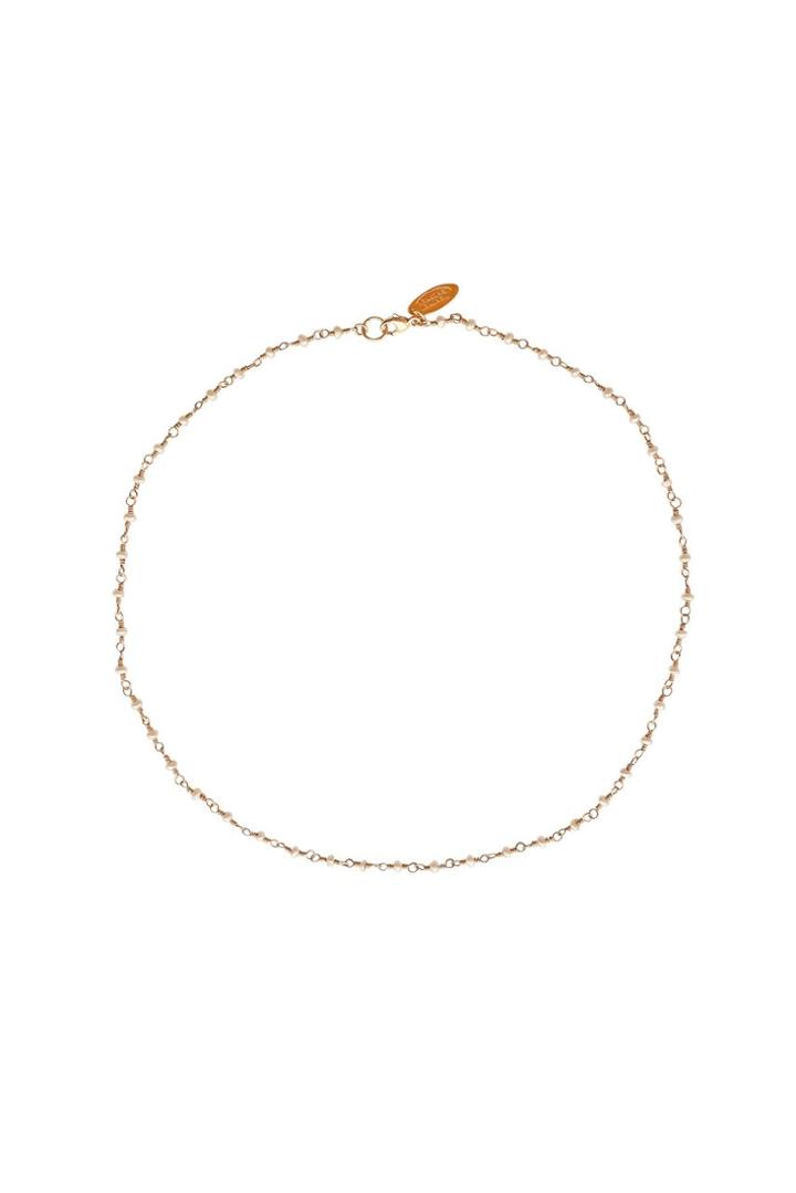 Heather Gardner - Bridal Round Freshwater Pearl Link Necklace