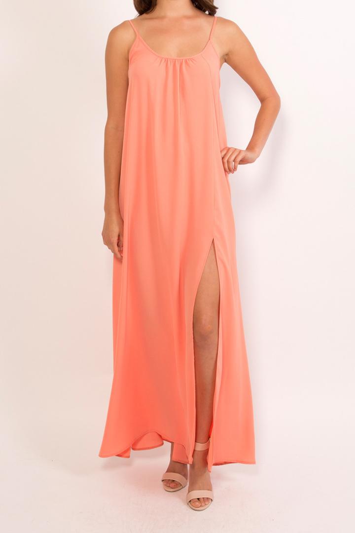 Donna Mizani - Trapeze Gown In Peach
