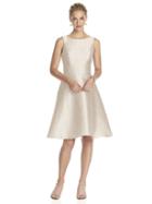Alfred Sung - D681 Bridesmaid Dress In Champagne