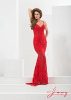 Jasz Couture - 5667 Dress In Red
