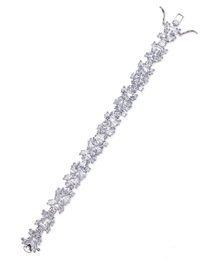 Cz By Kenneth Jay Lane - Delicate Spike Bracelet