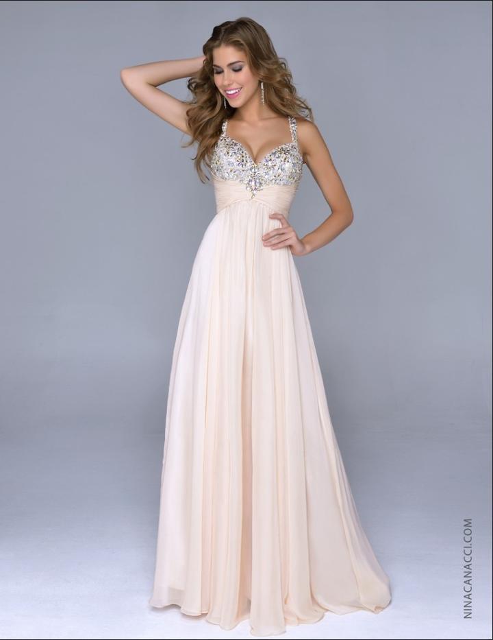 Nina Canacci - 1040 Dress In Nude
