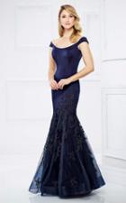Montage By Mon Cheri - 217952 Off-shoulder Tulle Dress