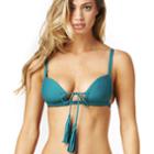 Montce Swim - Emerald Prima Tassels Bikini Top