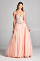 Aspeed - L1881 Embellished Sweetheart Evening Ballgown